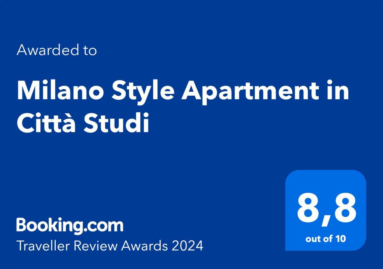 Milano Style Apartment In Citta Studi Exterior photo